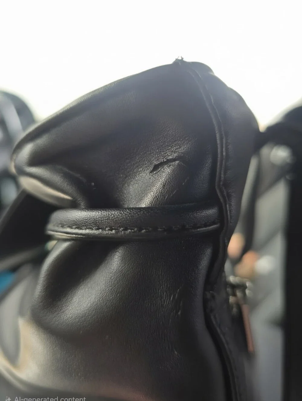 Urban Originals Splendour Vegan Leather Backpack - Black Minimalist Daypack